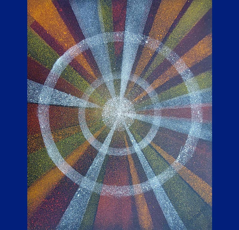 Big Bang, Urknall Acryl (40×50 cm) TO2021/18